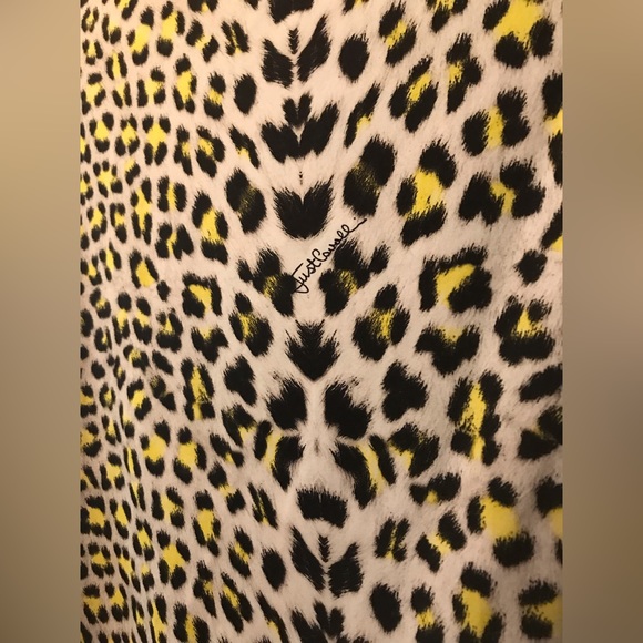 Just Cavalli Leopard Print Midi Dress - Picture 6 of 6